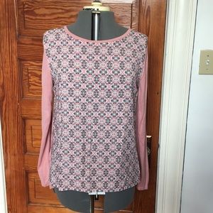Talbots Pink Sweater, sz L